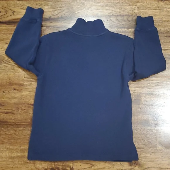 Boys Polo Ralph Lauren big pony 1/4 zip pullover sweater size S(8) - Picture 4 of 5